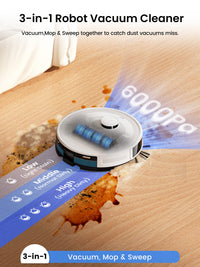 Lefant Robot Vacuum M2L Plus White