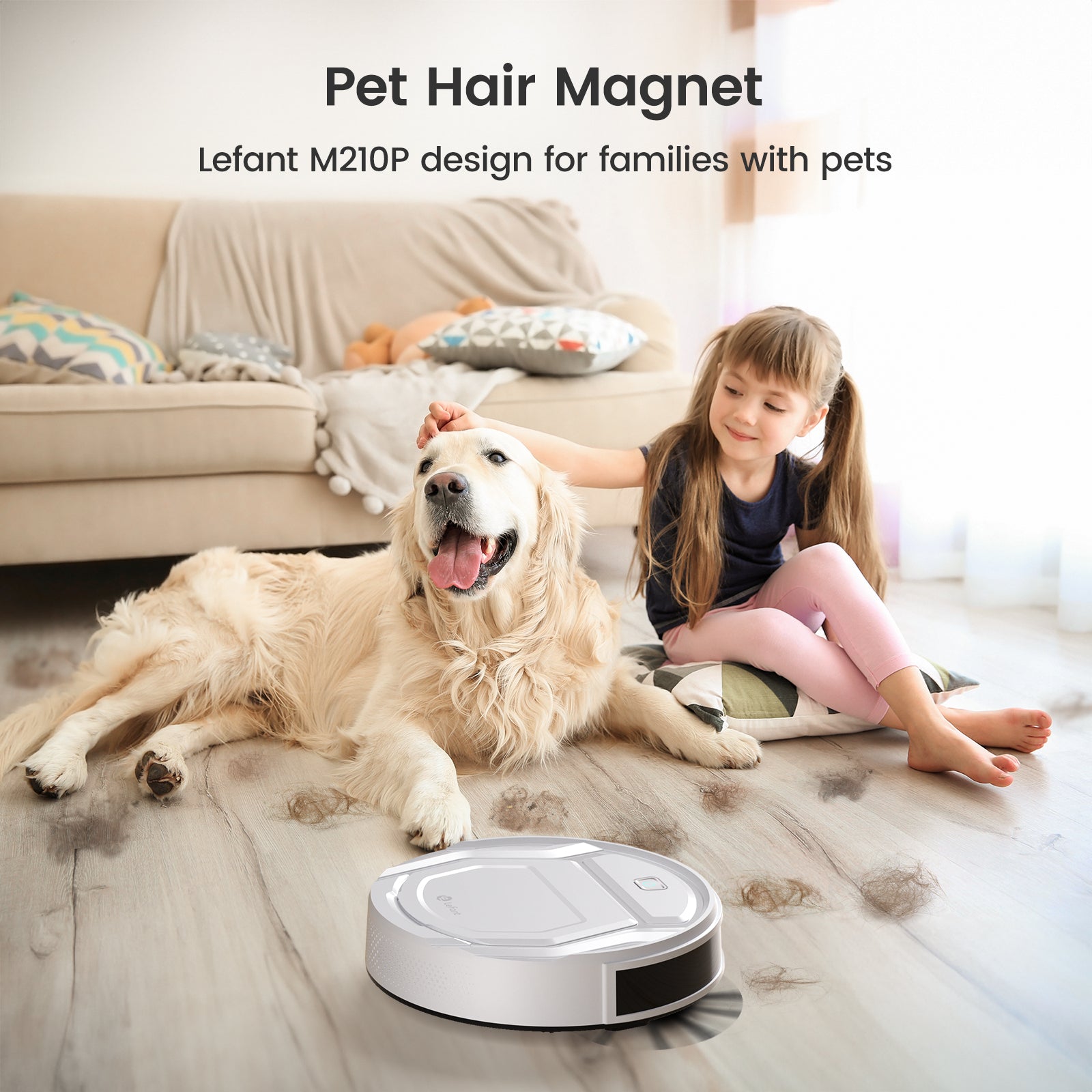 Lefant Robot Vacuum M210P White